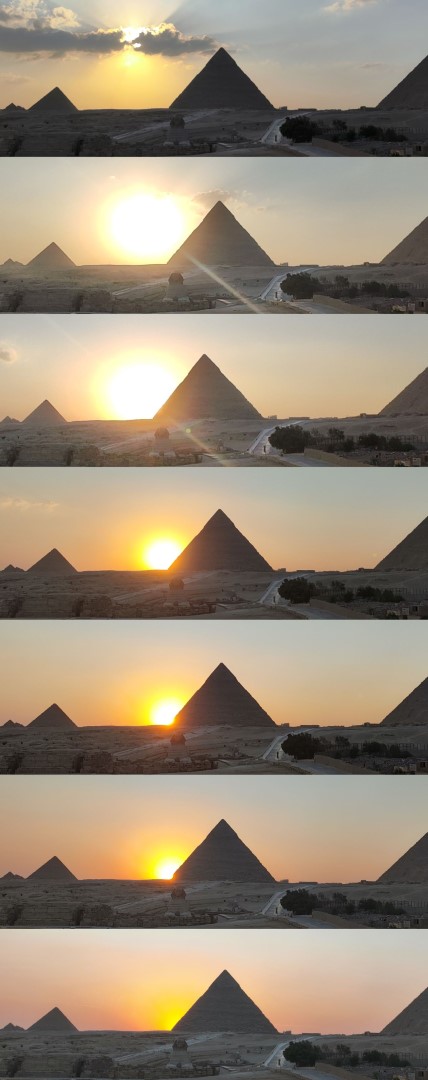 © Fig. 20 - Sequence 1, sunset of 22 September.